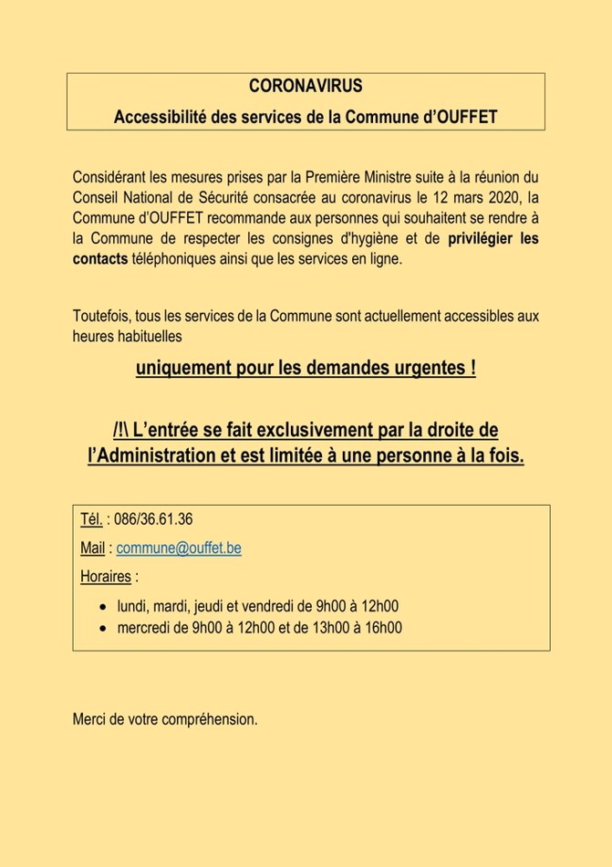 Accessibilité Commune CPAS 1